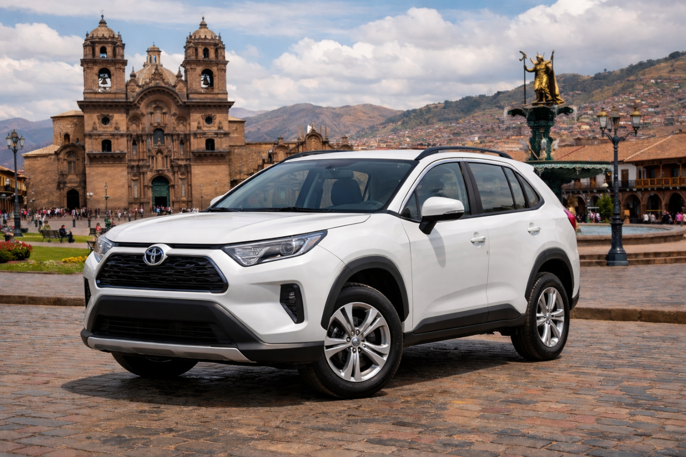 SUV MT rental Cusco Peru