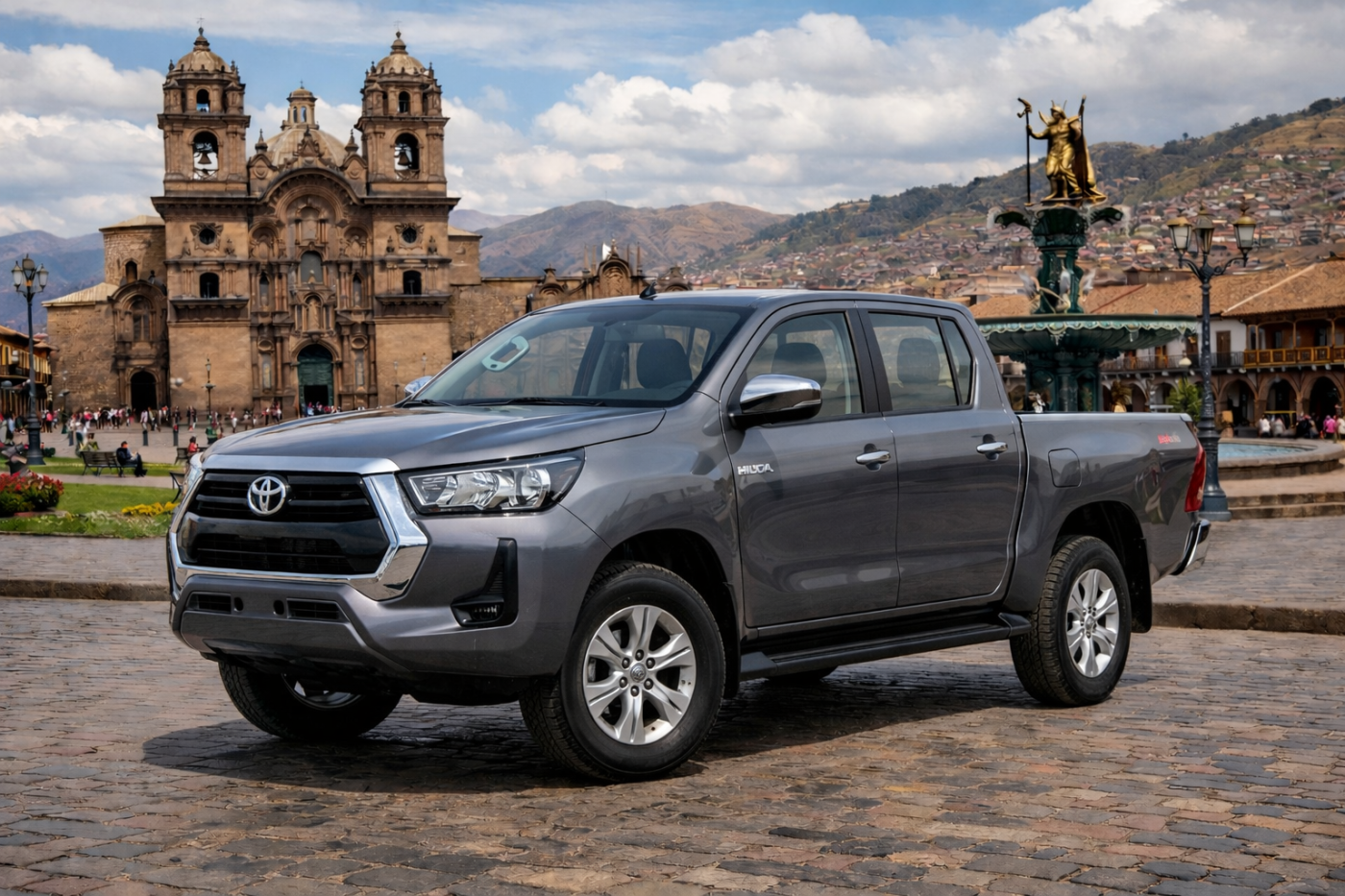 4x4 Pickup Truck MT rental Cusco Peru