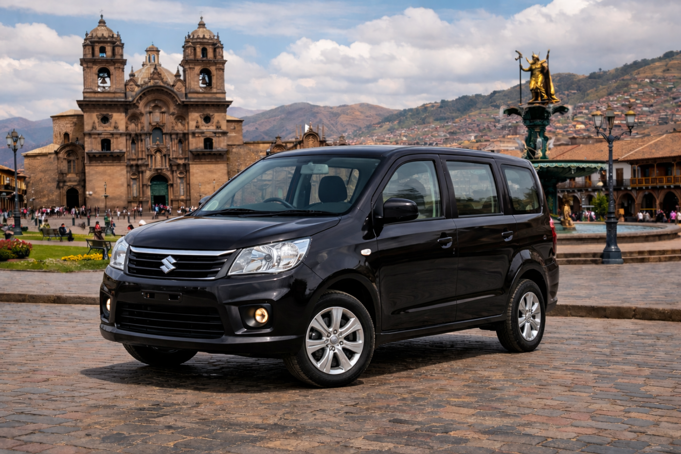 Minivan MT rental Cusco Peru